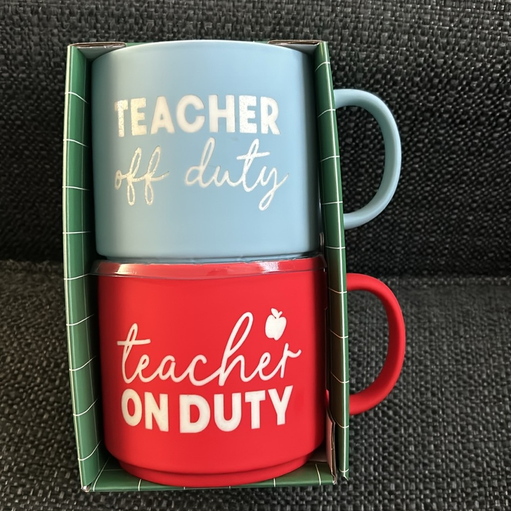 2 16oz mugs gift set